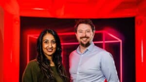 Vanita Dass-Puri, Head of HR & Recruitment, and Tom Jenkins, Central Services Director