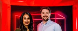 Vanita Dass-Puri, Head of HR & Recruitment, and Tom Jenkins, Central Services Director