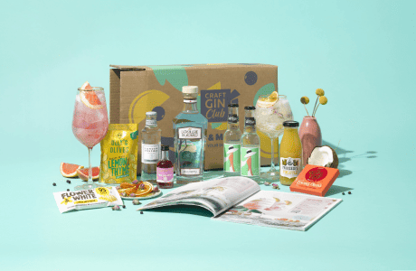 Picture showing Craft Gin's Summer subscription box